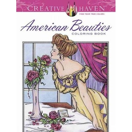 Creative Haven American Beauties Coloring Book image 0