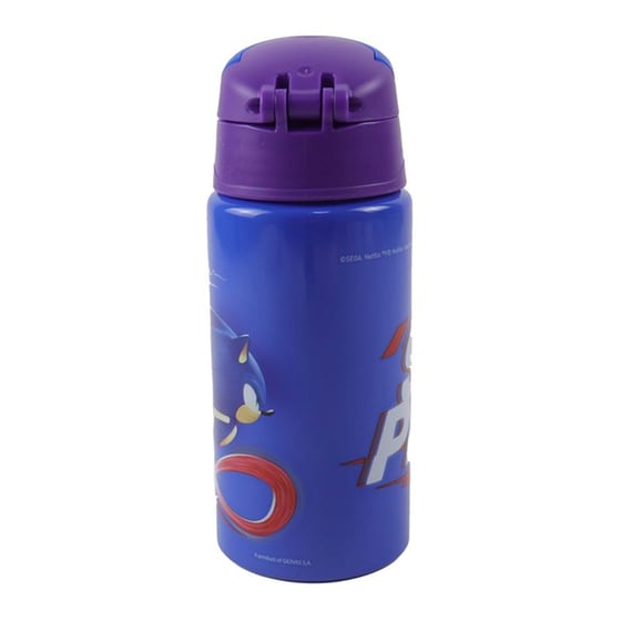 Παγούρι Gim Flip Αλουμινίου Sonic Prime 500 ml Μπλε image 1
