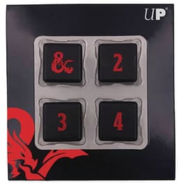 Up - Heavy Metal D6 4x Ζάρια Σετ για Dungeons And Dragons