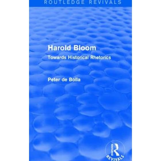 Harold Bloom (Routledge Revivals) image 0