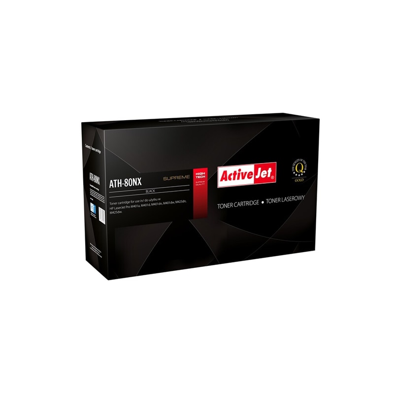 Toner ActiveJet Μαύρο ATH-80NX - Συμβατό με HP CF280X