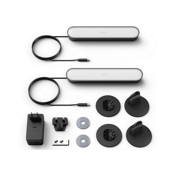 Έξυπνη Μπάρα Led Philips Hue Play Double Pack - Μαύρο image 3