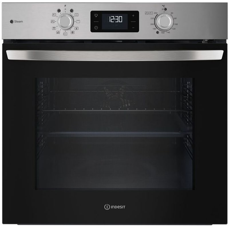 INDESIT INDESIT IO 278PS X 71 Lt Inox Εντοιχιζόμενος Φούρνος Άνω Πάγκου