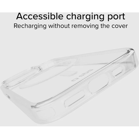 Θήκη Apple iPhone 15 - SBS Rigid MagSafe Case - Transparent image 5