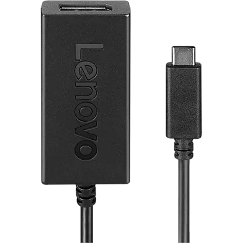 Lenovo USB-C to DisplayPort Adapter Μαύρο