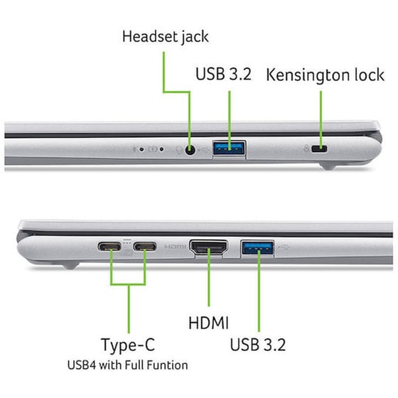 Acer Aspire Go 15 15.6'' FHD IPS (Intel Core 7 150U/16 GB/1TB SSD/Intel Graphics/Win11Home) Laptop image 9