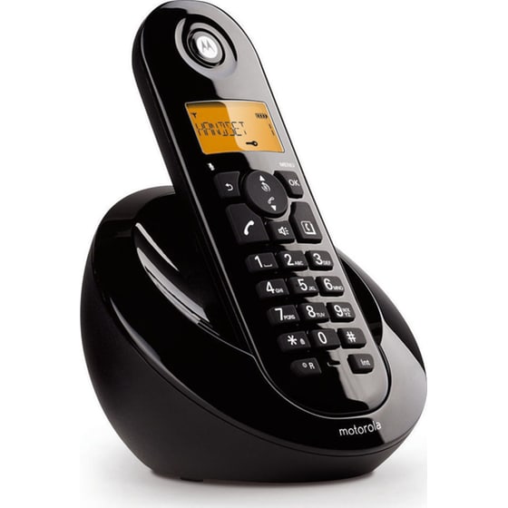 Aσύρματο Τηλέφωνο Motorola C601 - Μαύρο image 1
