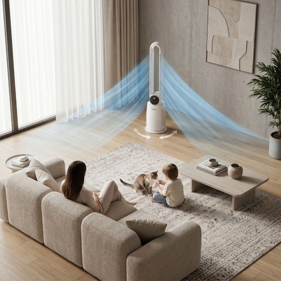 IZZY IZ-9046 60W Ανεμιστήρας Πύργος 60 W 108 cm image 9