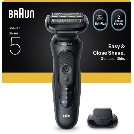 BRAUN 52-N1200S Series 5 Ξυριστική Μηχανή Επαναφορτιζόμενη Μαύρο image 2