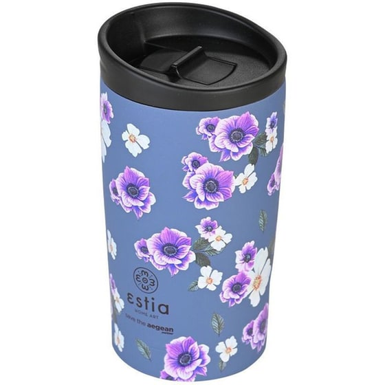 Ποτήρι Θερμός Estia Garden Blue 350ml image 2