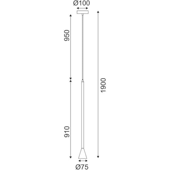 Φωτιστικό Οροφής Aca Decor Clouzot GU10 Μεταλλικό 7.5x91cm - Χρυσό image 2