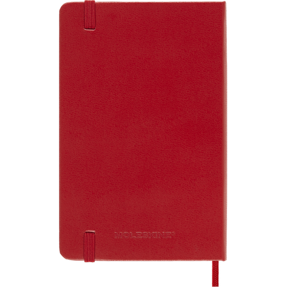 Ημερολόγιο Εβδομαδιαίο 2027 Moleskine 12M Pocket Hardcover Κόκκινο image 5