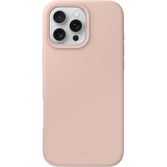 Θήκη Apple iPhone 16 Pro Max - Uniq Lino Hue Hybrid Silicone Case with Magnetic Charging - Pink image 0