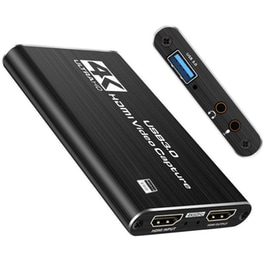 Video Capture Powertech CAB-H164 HDMI/USB-A για Laptop/PC - Μαύρο