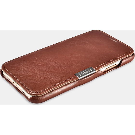 Θήκη Apple iPhone 11 Pro Max - Icarer Side-open Vintage Series - Brown image 1