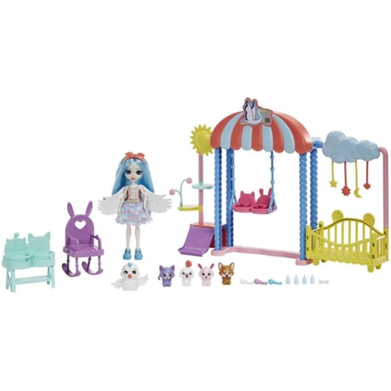Κούκλα Mattel Enchantimals Baby BFFS - Παιδικός Σταθμός (HLH23) image 2