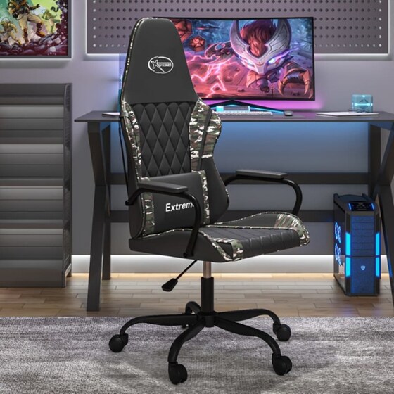 Καρέκλα Gaming VIDAXL 3143786 από Τεχνητό Δέρμα - Μαύρη image 8