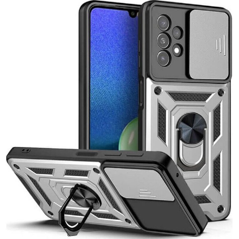 Θήκη Samsung Galaxy A14 - Bodycell Armor Slide - Κόκκινο