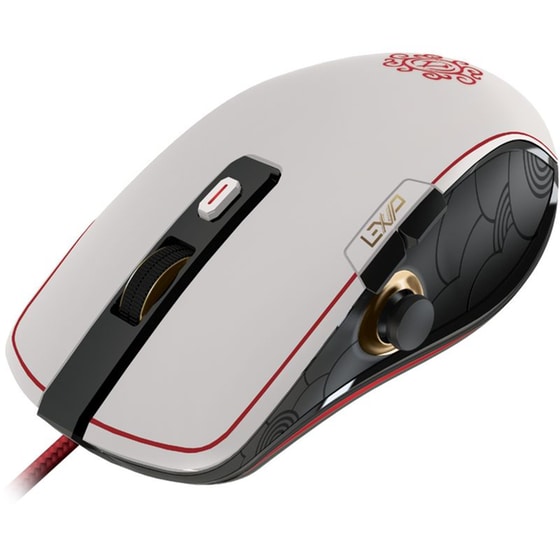 Gaming Ενσύρματο Ποντίκι Lexip x Ubisoft Shadows RGB 12000 DPI - Λευκό image 2
