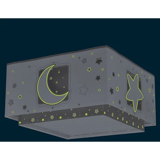 Παιδικό Φωτιστικό Οροφής Ango Moonlight Πλαφονιέρα 63236Ε - Γκρι image 3