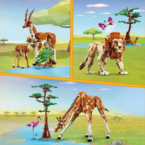 LEGO® Creator 3in1 Wild Safari Animals (31150) image 4