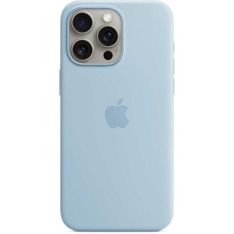 APPLE Θήκη Apple iPhone 15 Pro Max - Apple Silicone Case with MagSafe - Light Blue