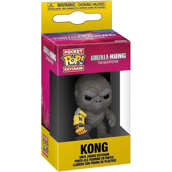 Funko Pocket Pop! Keychain Movies - Godzilla Vs Kong The New Empire - Kong image 1