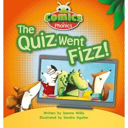 Bug Club Comics for Phonics Reception Phase 3 Set 07 The Quiz Went Fizz Set 07 Red A