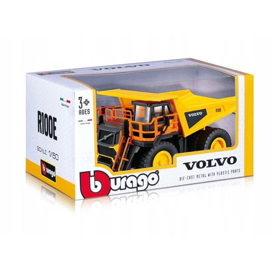 Bburago Φορτηγό Λατομείου Volvo R100e 1:60 image 1