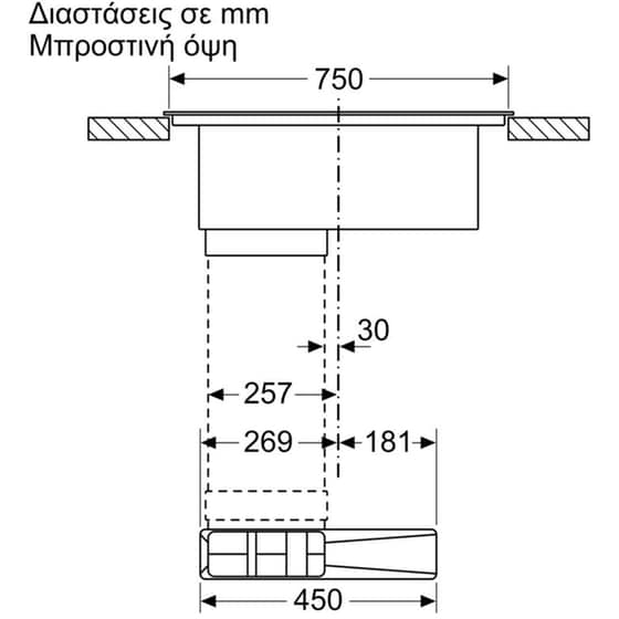 NEFF Ν 90 V68YYX4B0 80 cm Μαύρο Εστία Επαγωγική Αυτόνομη image 17