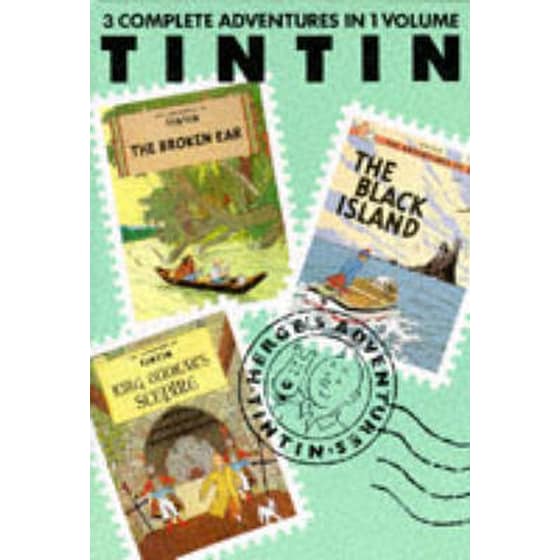 Adventures of Tintin v. 2 "The Black Island", "King Ottokar's Sceptre" and "The Crab with the Golden Claws" image 0