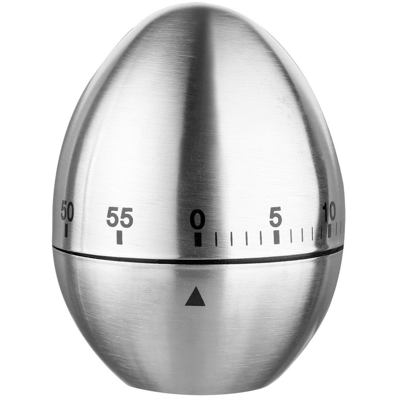 Χρονόμετρο Spitishop Αναλογικό από Ανοξείδωτο Ατσάλι 6.1x7.2cm - Ασημί