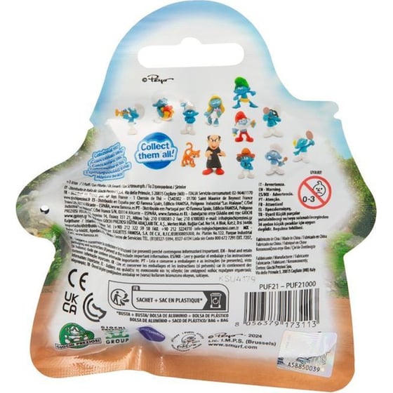 Μίνι Φιγούρες Έκπληξη Giochi Preziosi The Smurfs Στρουμφάκια 5.5 cm - Τυχαία Επιλογή Σχεδίου image 4