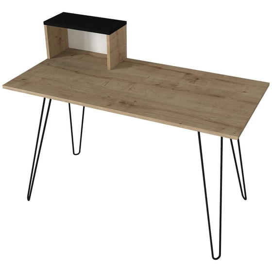 Γραφείο Μελέτης ArteLibre από Μοριοσανίδα 120x60cm - Sonoma/Φυσικό image 3