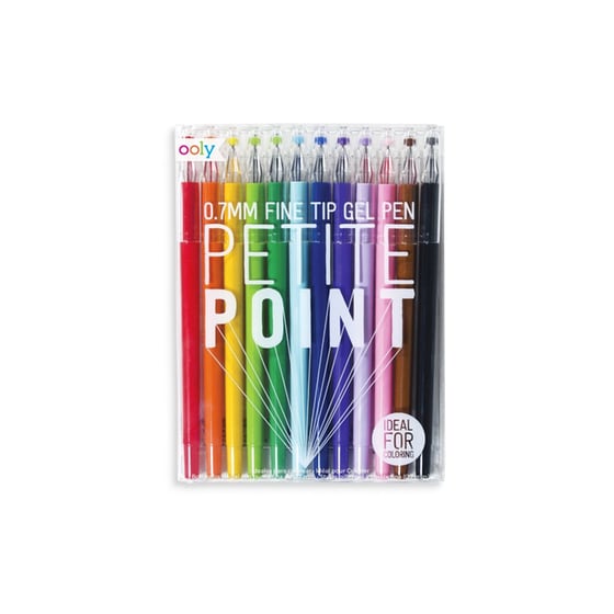 Mini Στυλό Gel OOLY 0.7 mm Μπλε (12 Τεμάχια) image 0