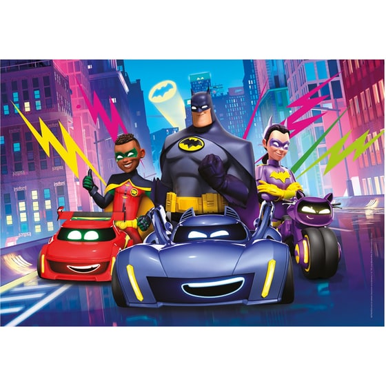 Παιδικό Παζλ Clementoni Maxi Supercolor Batwheels (104 Κομμάτια) image 1
