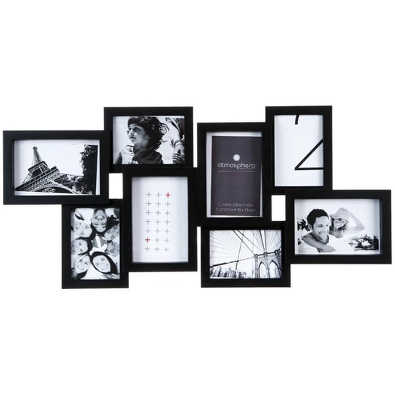 Κορνίζα Τοίχου Spitishop Πλαστική 63.5x30.1 cm - Μαύρη image 0
