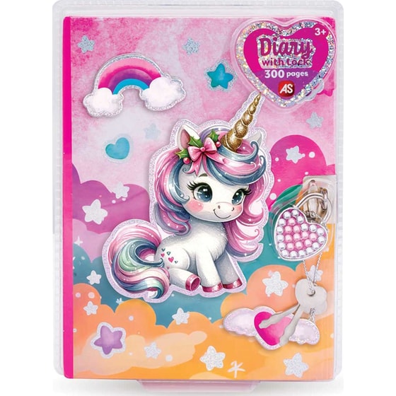 AS Ατζέντα Μεγάλη Με Κλειδαριά Σε 3 Σχέδια image 1