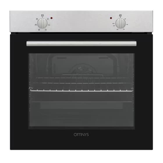 OMNYS CH641TFB & BINBL-75 78 Lt Inox Εντοιχιζόμενος Σετ Φούρνος και Εστία image 1