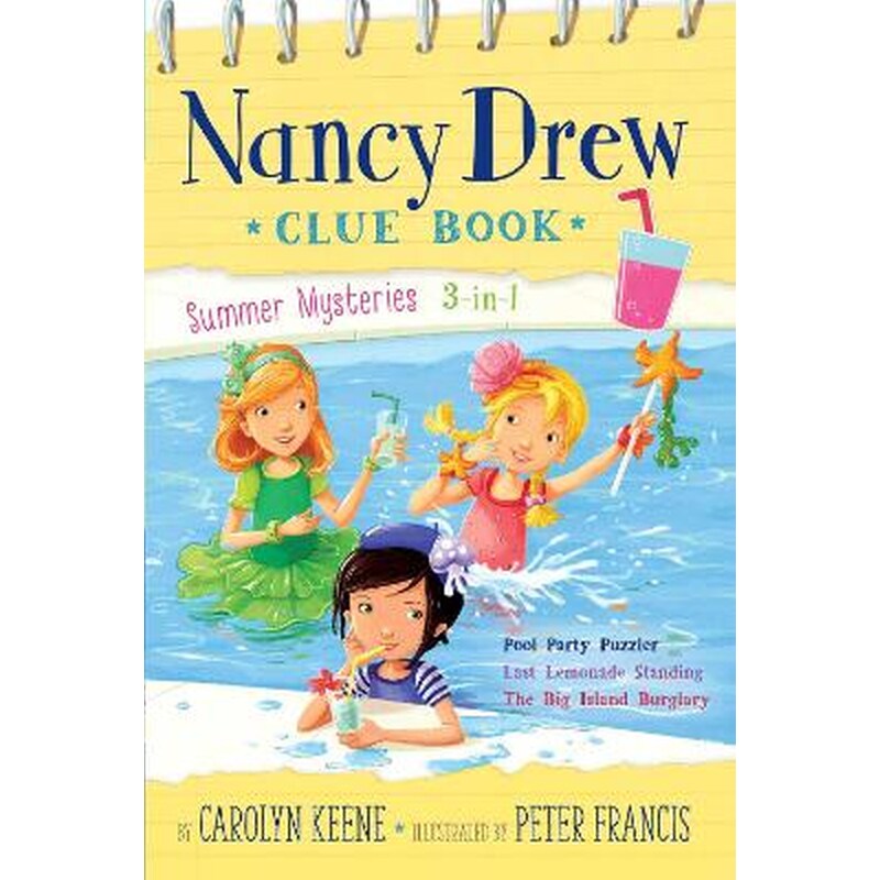 Nancy Drew Clue Book Summer Mysteries 3-in-1
