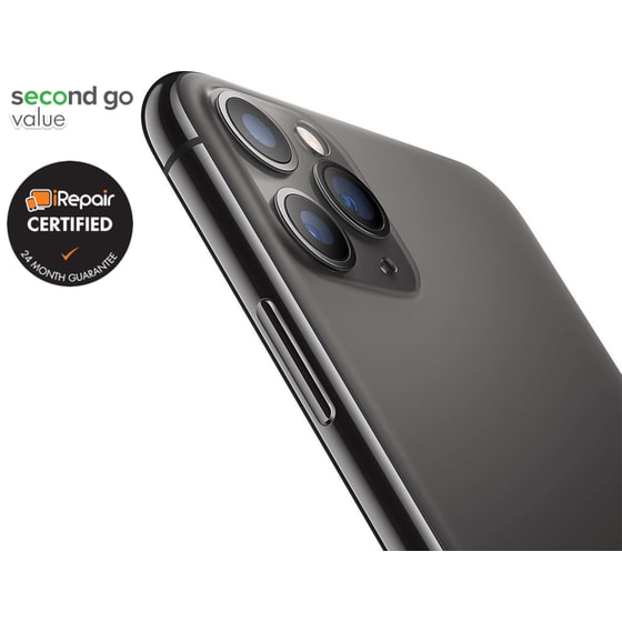 Μεταχειρισμένο Apple iPhone 11 Pro Max 256GB Space Gray second go value Certified by iRepair image 5