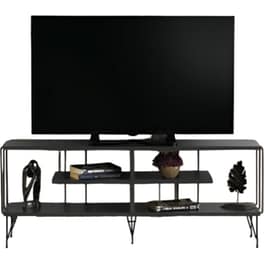 Έπιπλο Τηλεόρασης 24Mall Lecce από Μοριοσανίδα 120x30x44.5 cm -  Ανθρακί