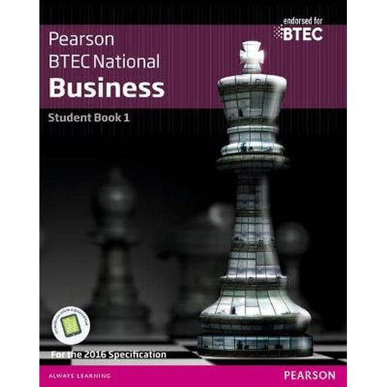 BTEC Nationals Business Student Book 1 + Activebook image 0