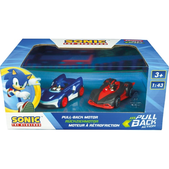 Carrera Pull & Speed: Sonic the Hedgehog - Sonic vs. Shadow Twinpack Αυτοκινητάκια 1:43 (15813023) image 0