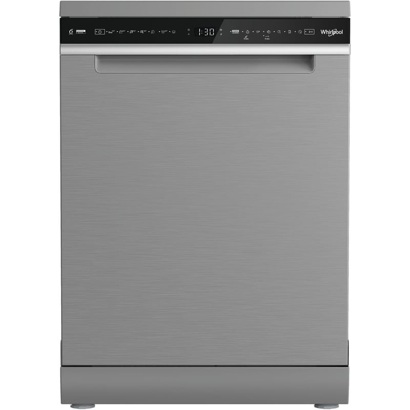 WHIRLPOOL W8F HS61X για 15 Σερβίτσια Inox Πλυντήριο Πιάτων WHIRLPOOL