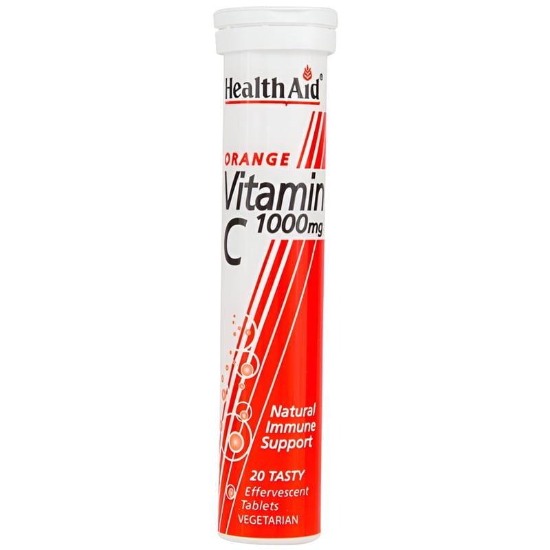 Health Aid Vitamin C 1000mg Orange - 20 δισκία φωτογραφία