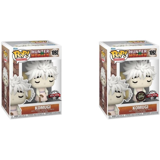 Funko Pop! Animation - Bundle Of 2 Hunter X Hunter - Komugi #1092 2-Pack image 0