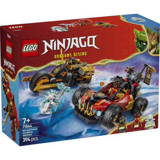 LEGO® Kai and Cole's Combiner Vehicles (71864) image 0