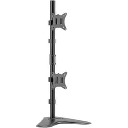 Βάση Monitor Γραφείου Brateck LDT66-T02V για 2 Οθόνες Μαύρο