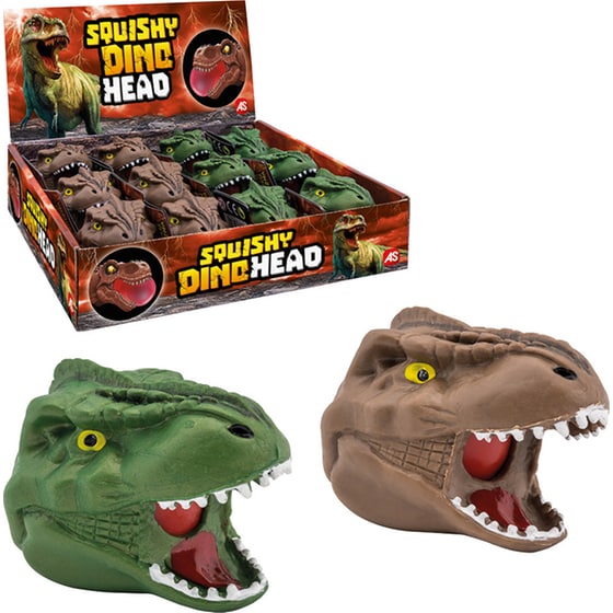 Ζουληχτό Κεφάλι Δεινοσαύρου σε 2 Χρώματα 1 Τμχ - Τυχαία Επιλογή Σχεδίου image 6